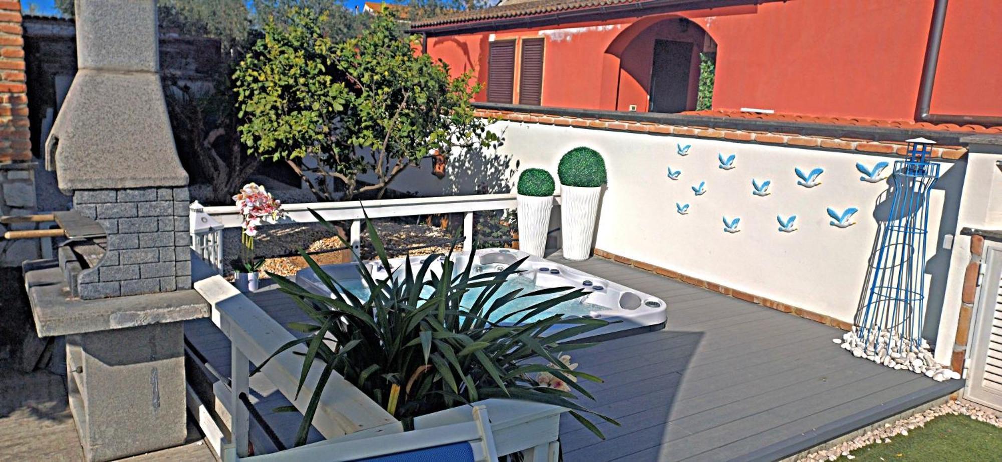 Alloggi Turistici Con Piscina Palestra Jacuzzi Sauna Анцио Экстерьер фото