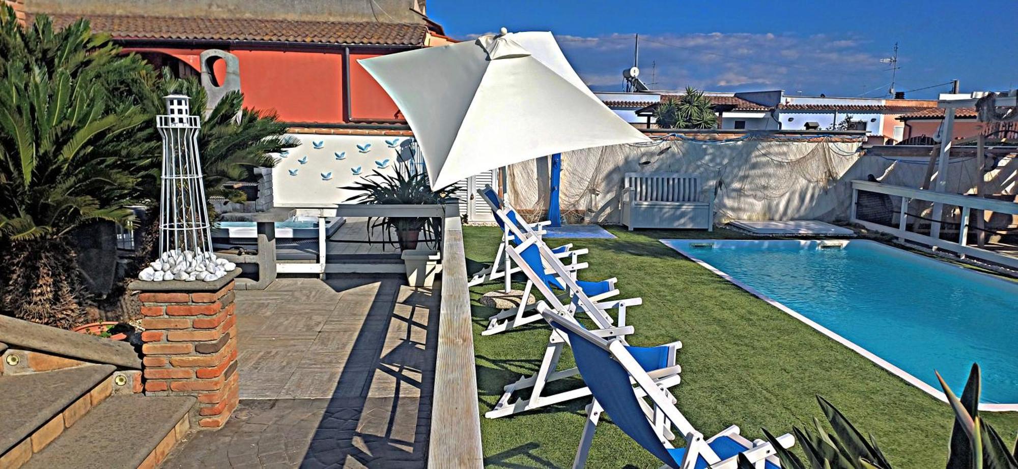 Alloggi Turistici Con Piscina Palestra Jacuzzi Sauna Анцио Экстерьер фото