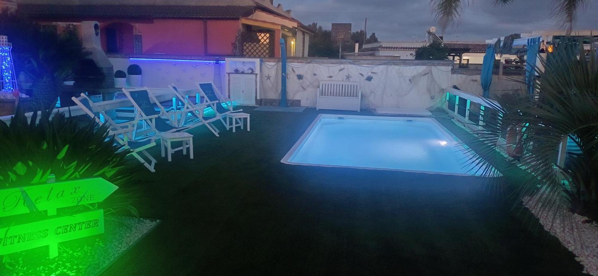 Alloggi Turistici Con Piscina Palestra Jacuzzi Sauna Анцио Экстерьер фото